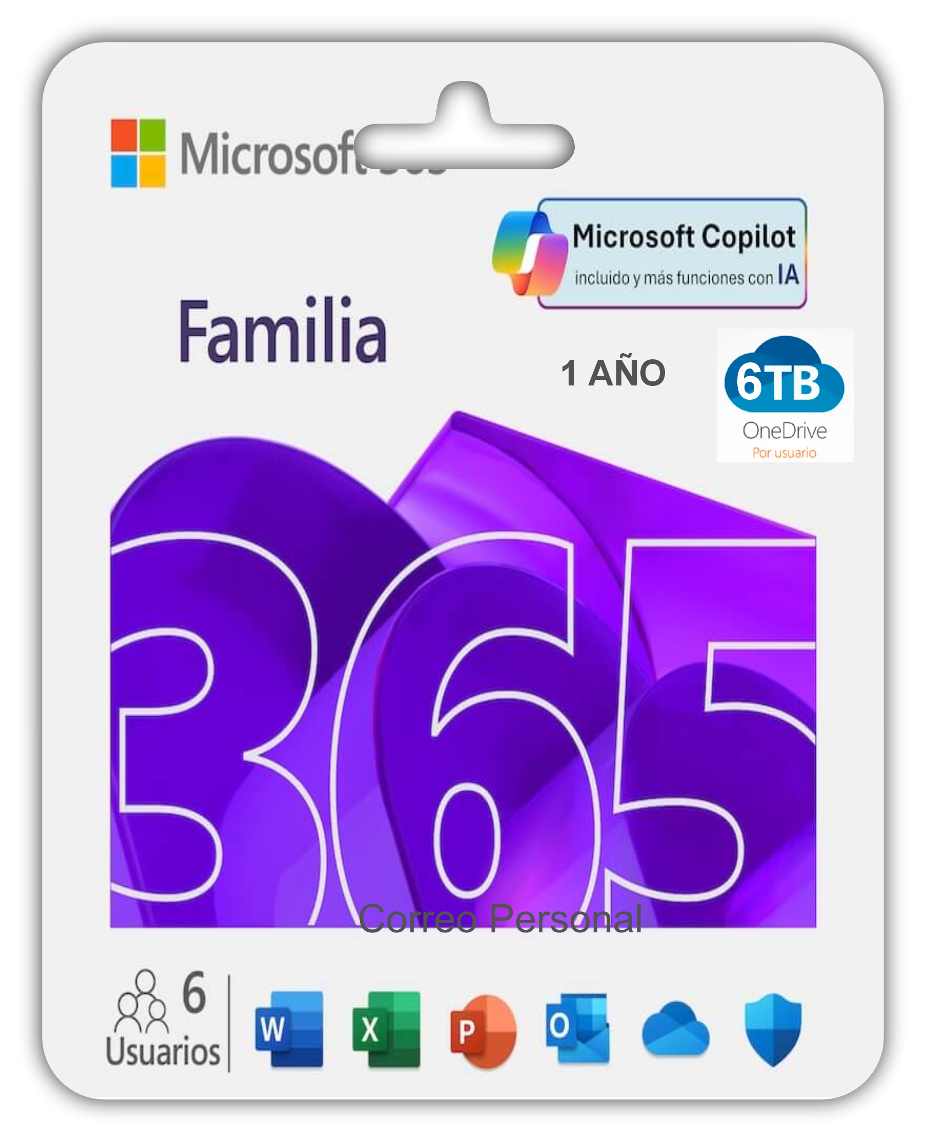 Office 365  family - 6TB