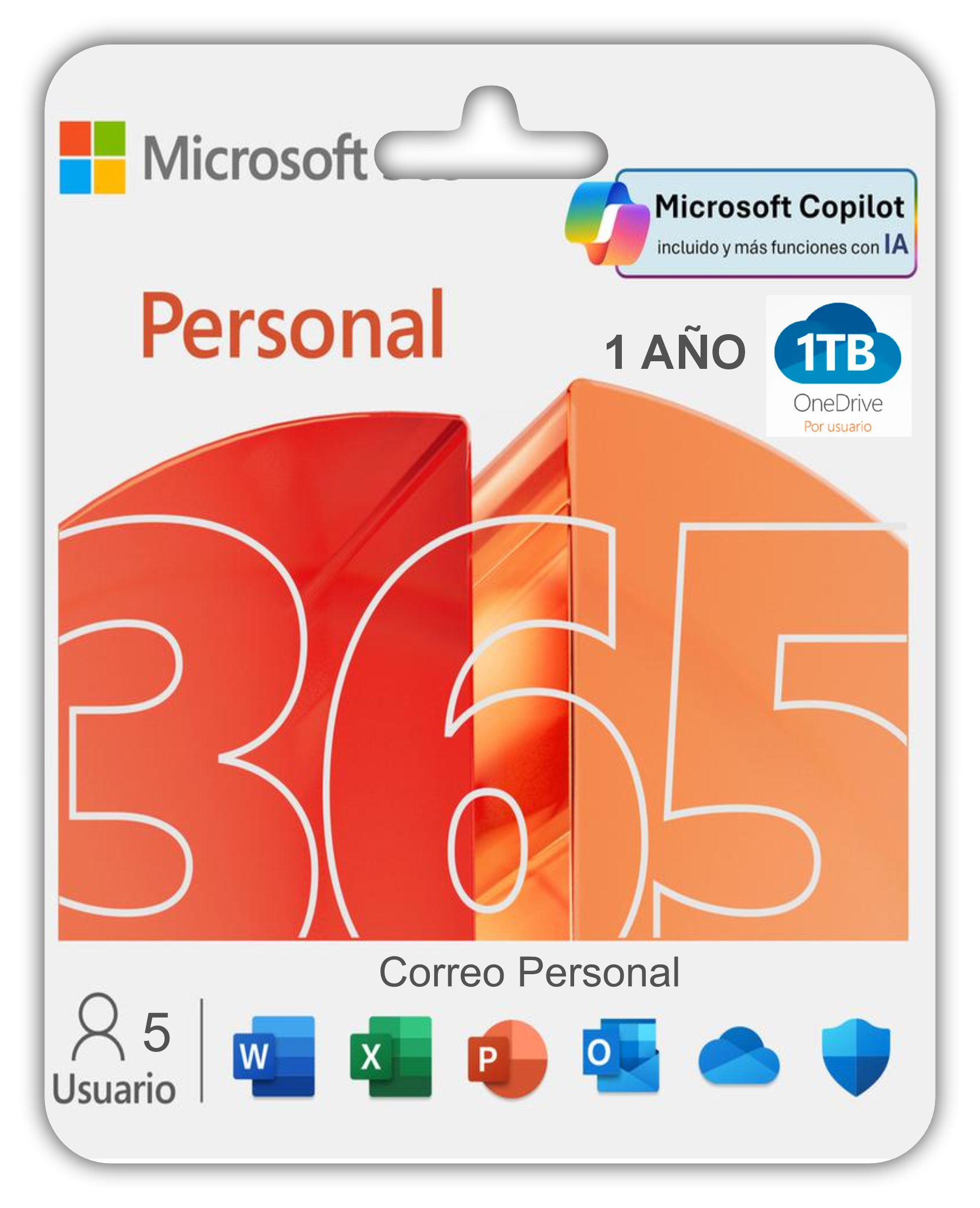 Office 365  +  1TB 1 año